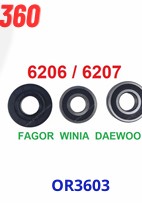 KIT RODAJE FAGOR WINIA DAEWOO 9K