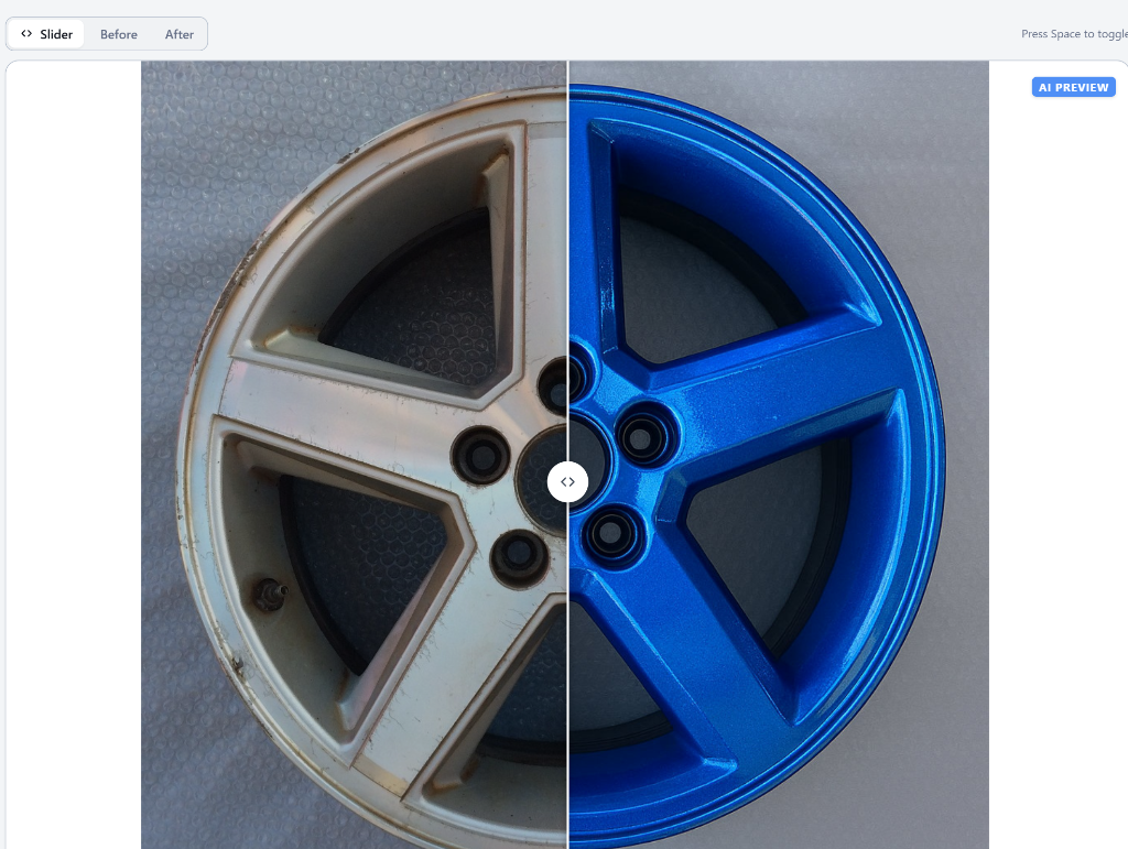 AI Colour Visualiser