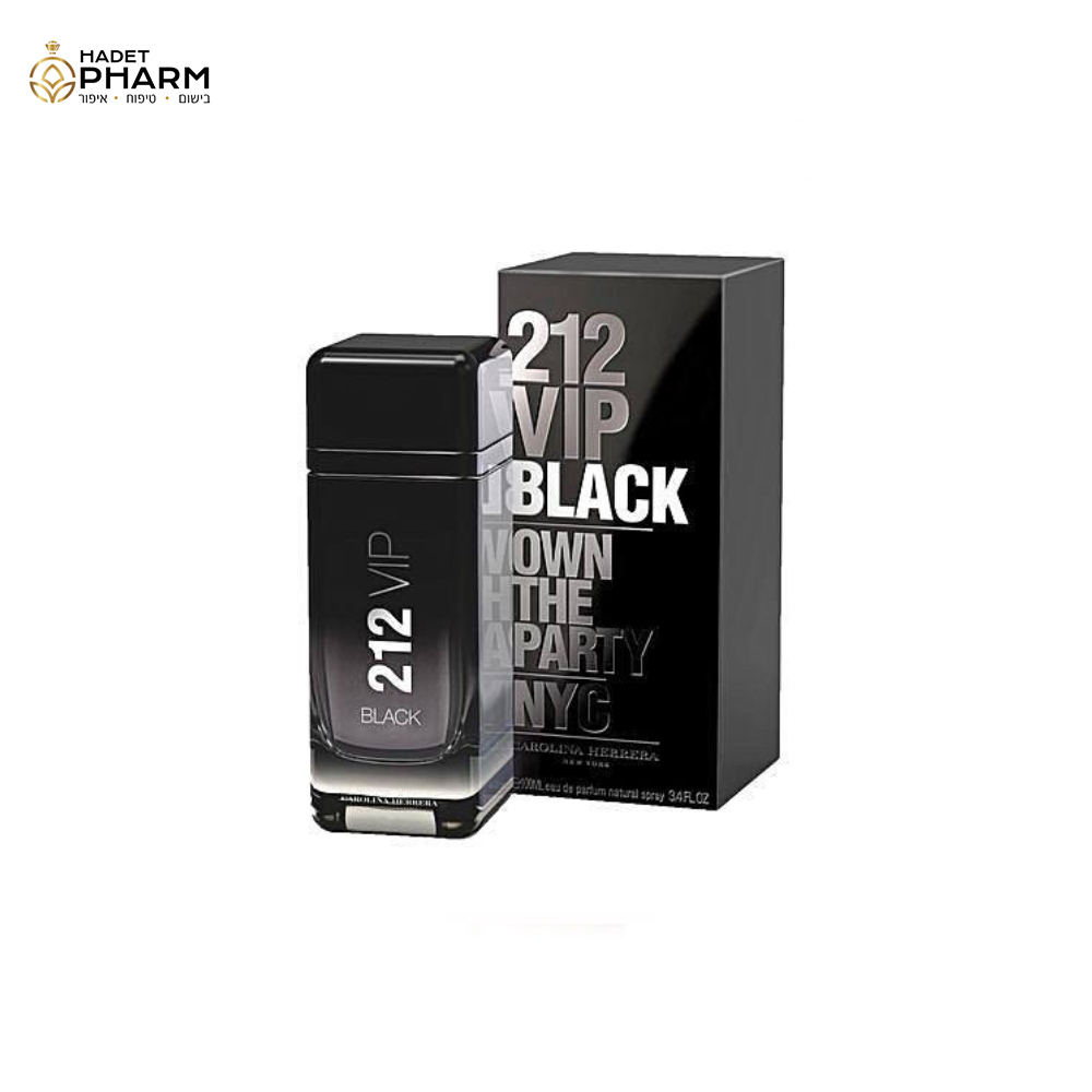 212 VIP בושם לגבר - CAROLINA HERRERA 212 V.I.P BLACK EDP 100ML