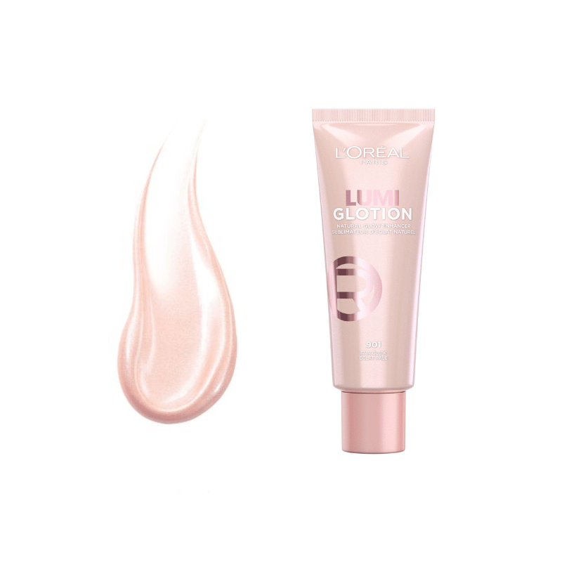 Loreal Paris - קרם לחות והיילייטר Lumi Glotion - 901