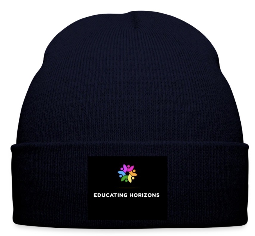 Educating Horizons navy beanie