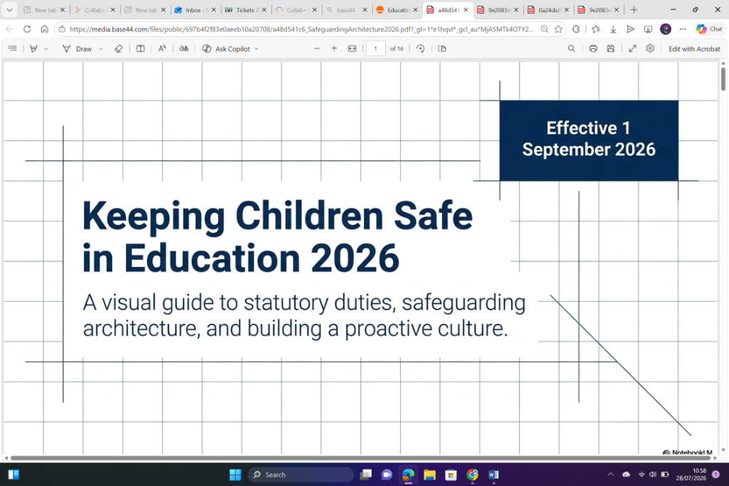 Keeping Children Safe in Education 2026
