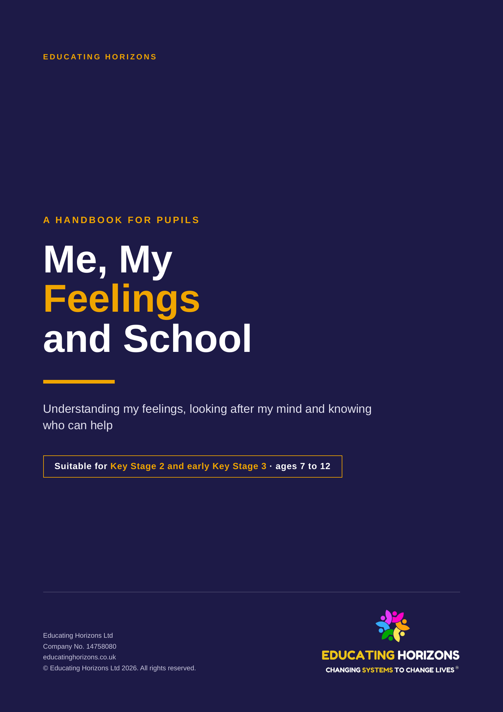 Me, My Feelings and School