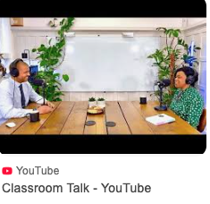Classroom Talks with Nathan and Sharon