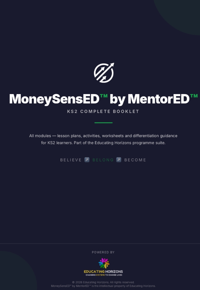 MoneySensED cover