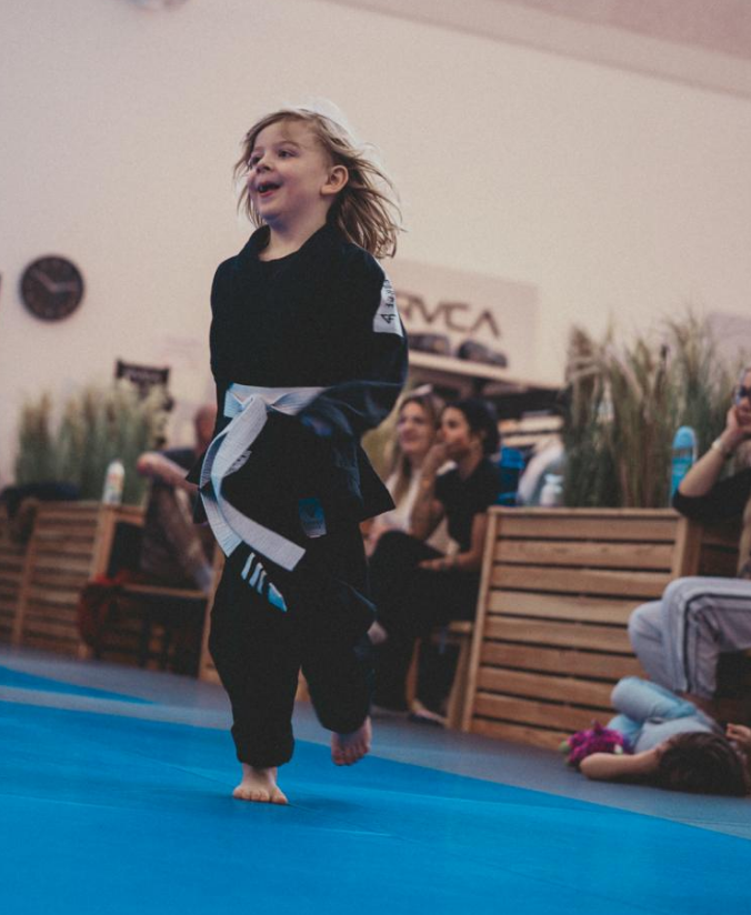BJJ Kid Happy
