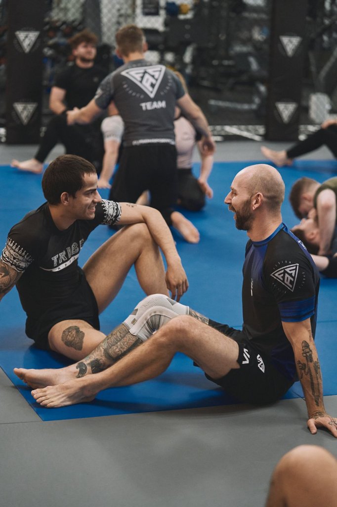BJJ Techniken lernen im Team
