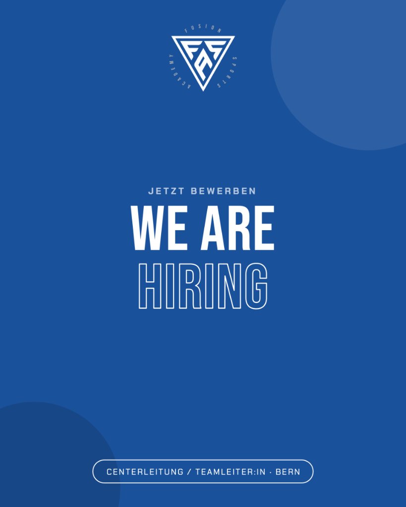 We are hiring – Centerleitung, Slide 1