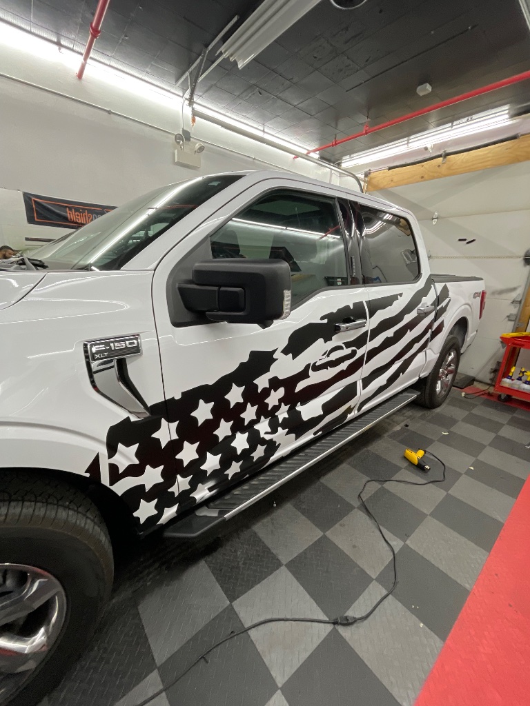 American Flag Graphic - Ford F-150