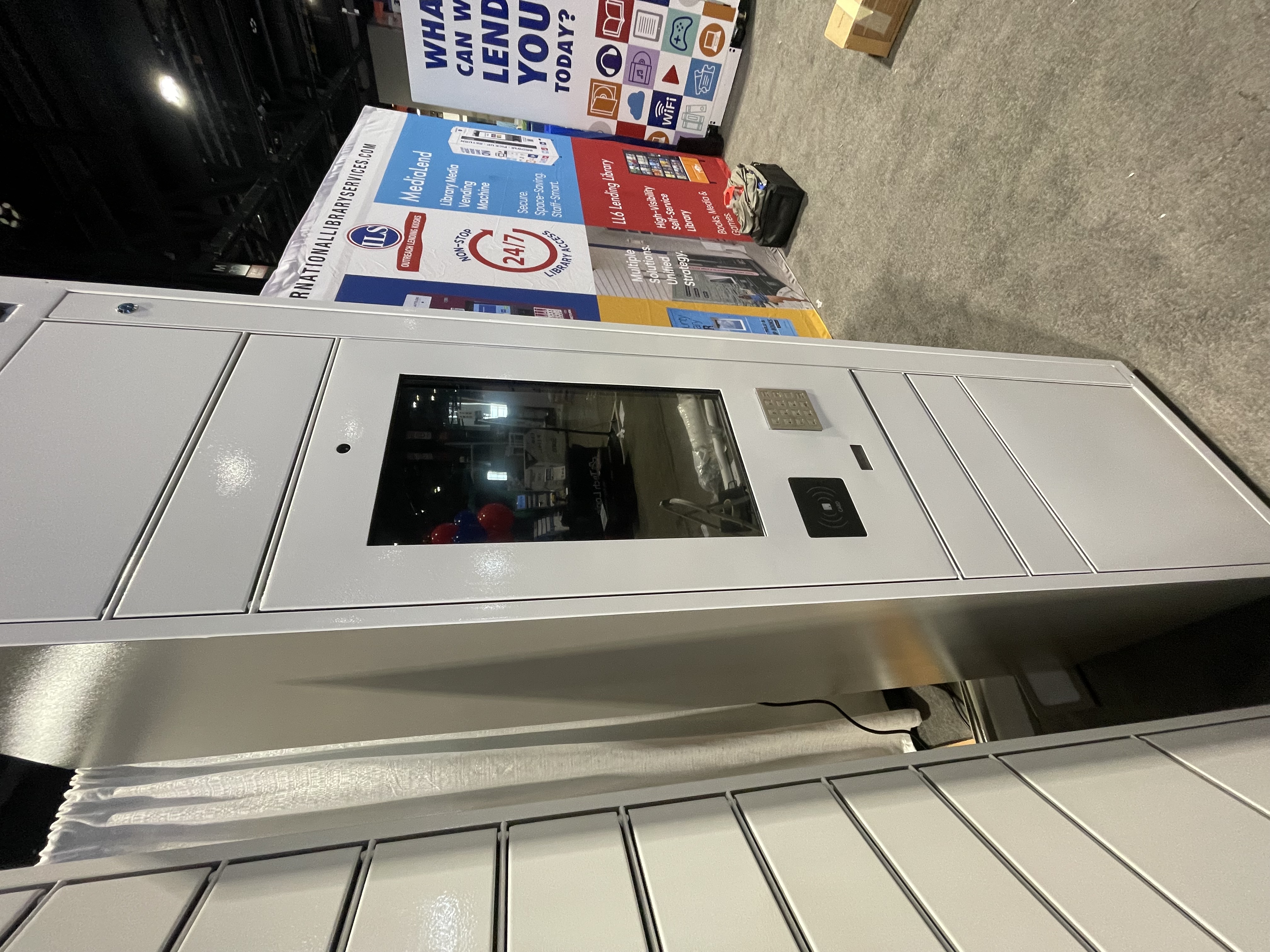 Library Media Vending Kiosk