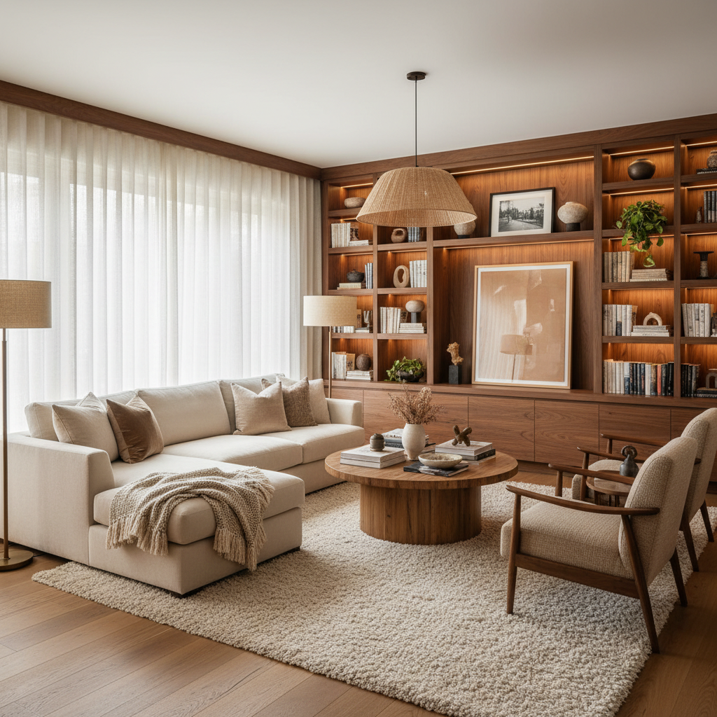 Warm Contemporary Living