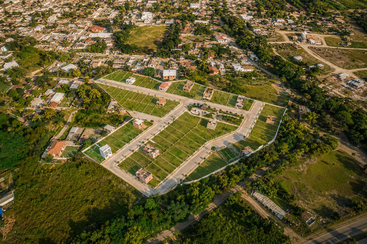 Vista aérea Pozitos