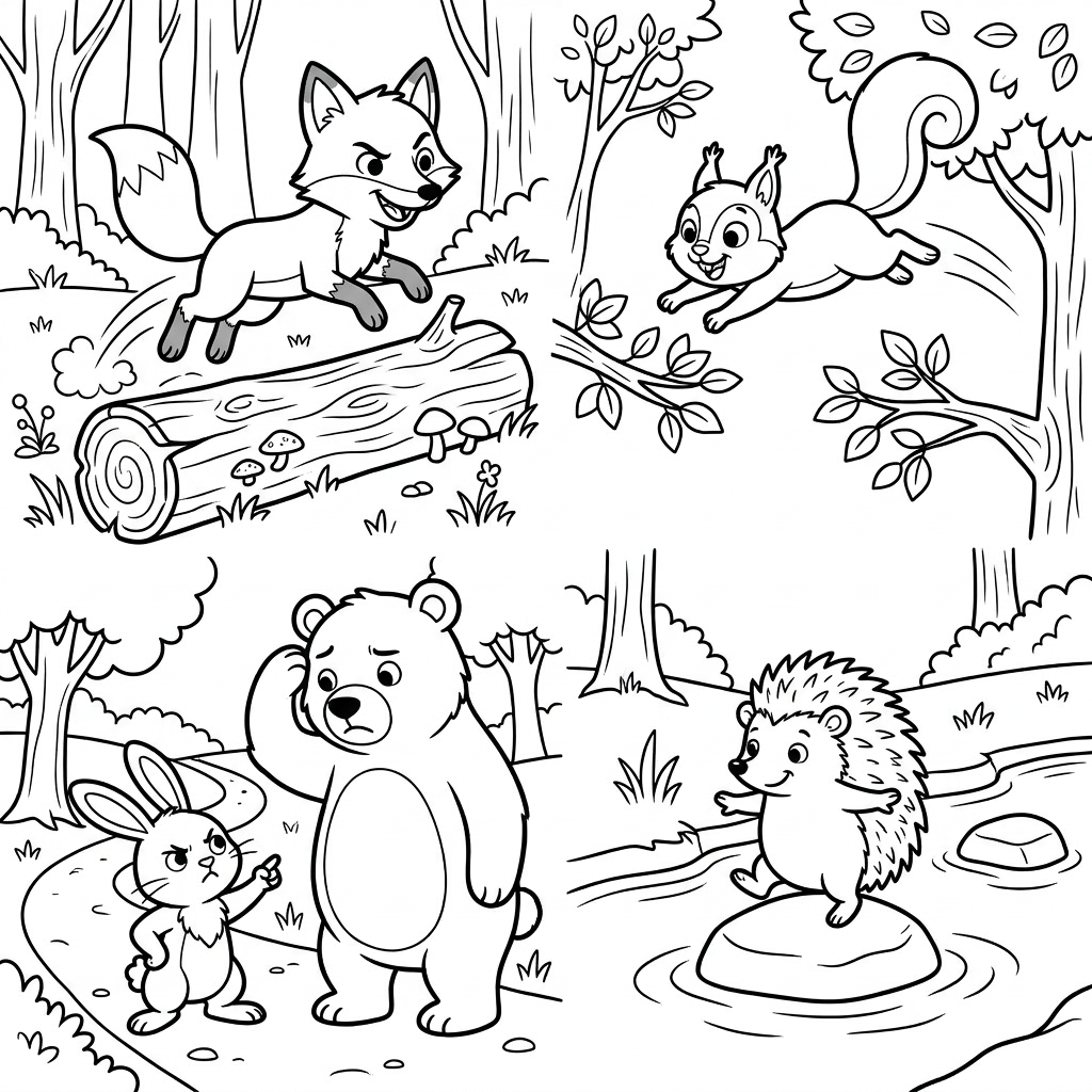 Courage coloring sheet preview