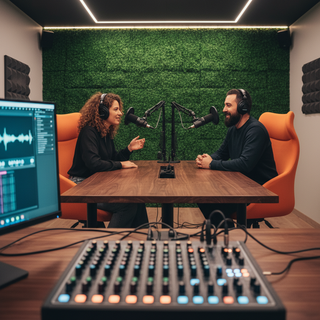 What Actually Happens During a Podcast Recording Session at a Professional Studio