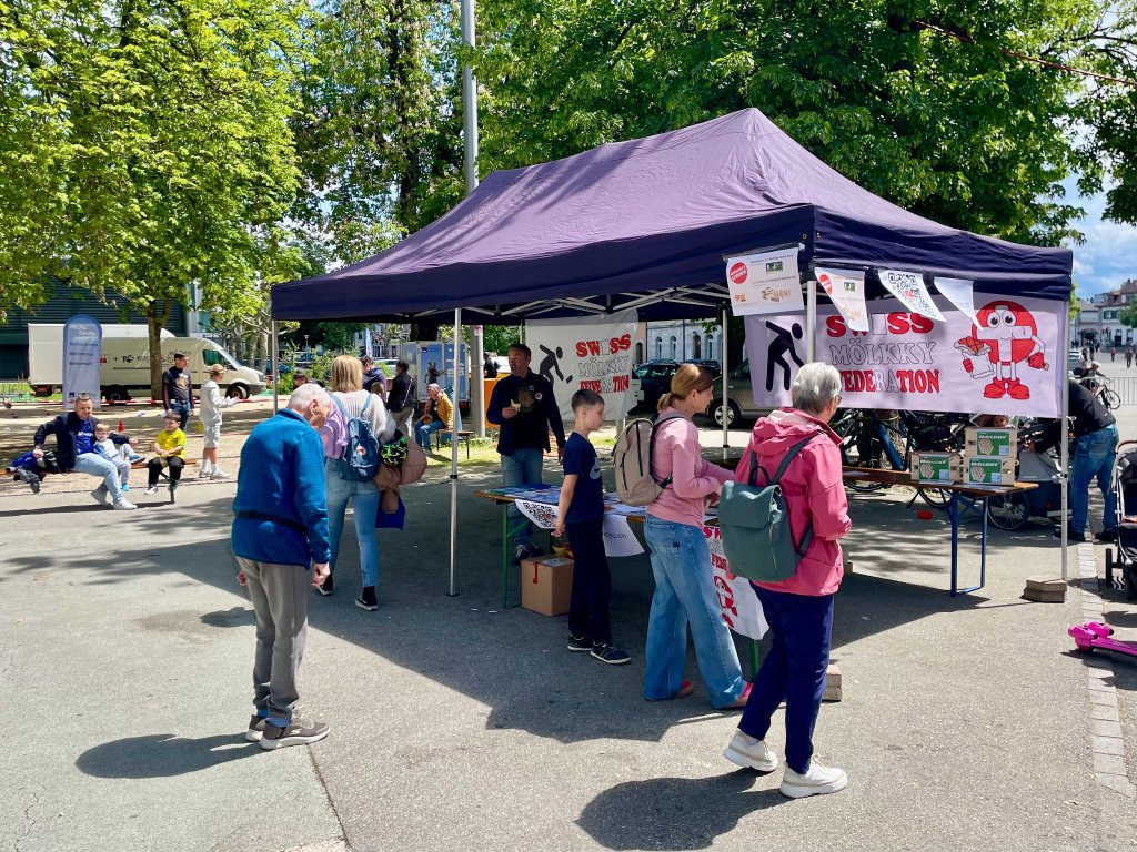 Swiss Mölkky Federation Stand