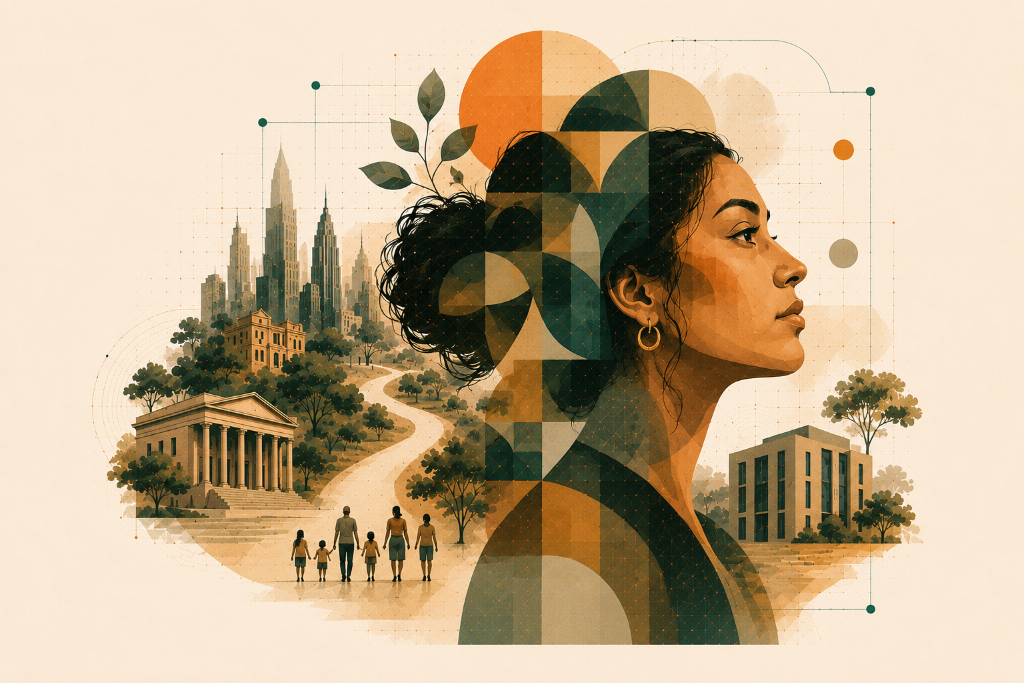 Shift the Future vision illustration