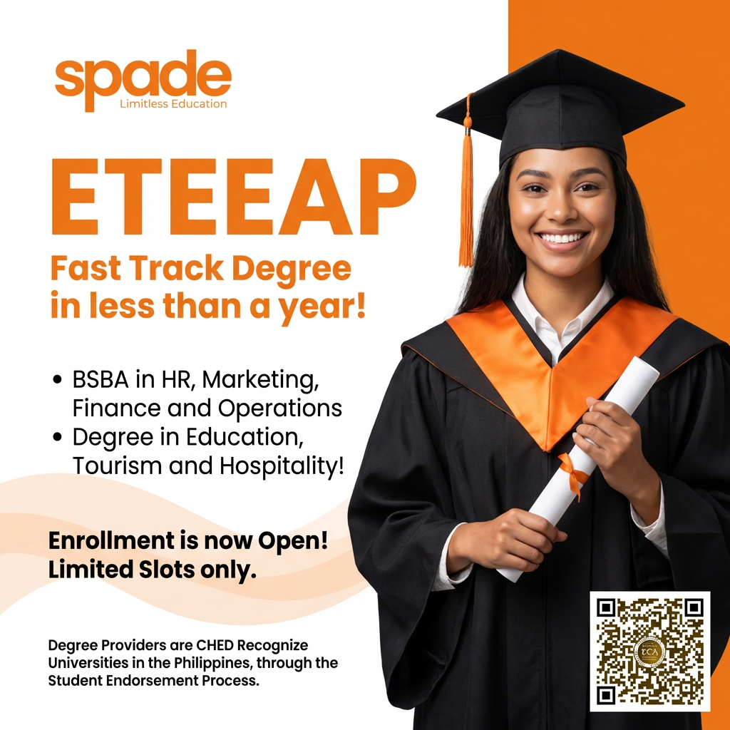 SPADE ETEEAP Male Graduate