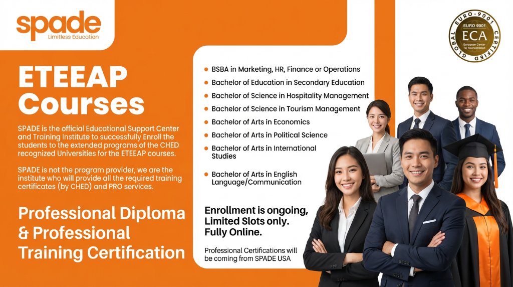 SPADE Fast Track Degree Programs Technology