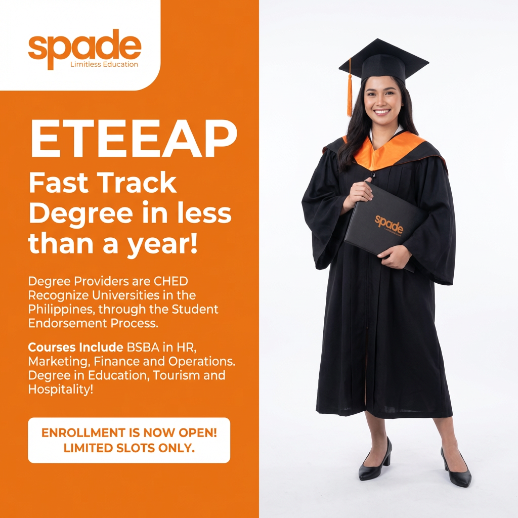 SPADE ETEEAP Female Graduate smiling