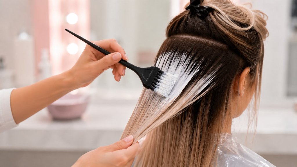 Chemical Hair Straightening