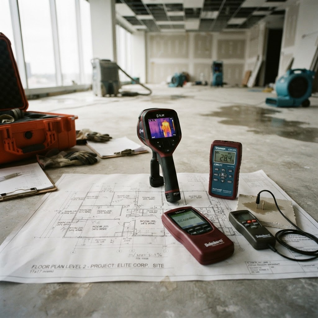 Interior Moisture Mapping Equipment
