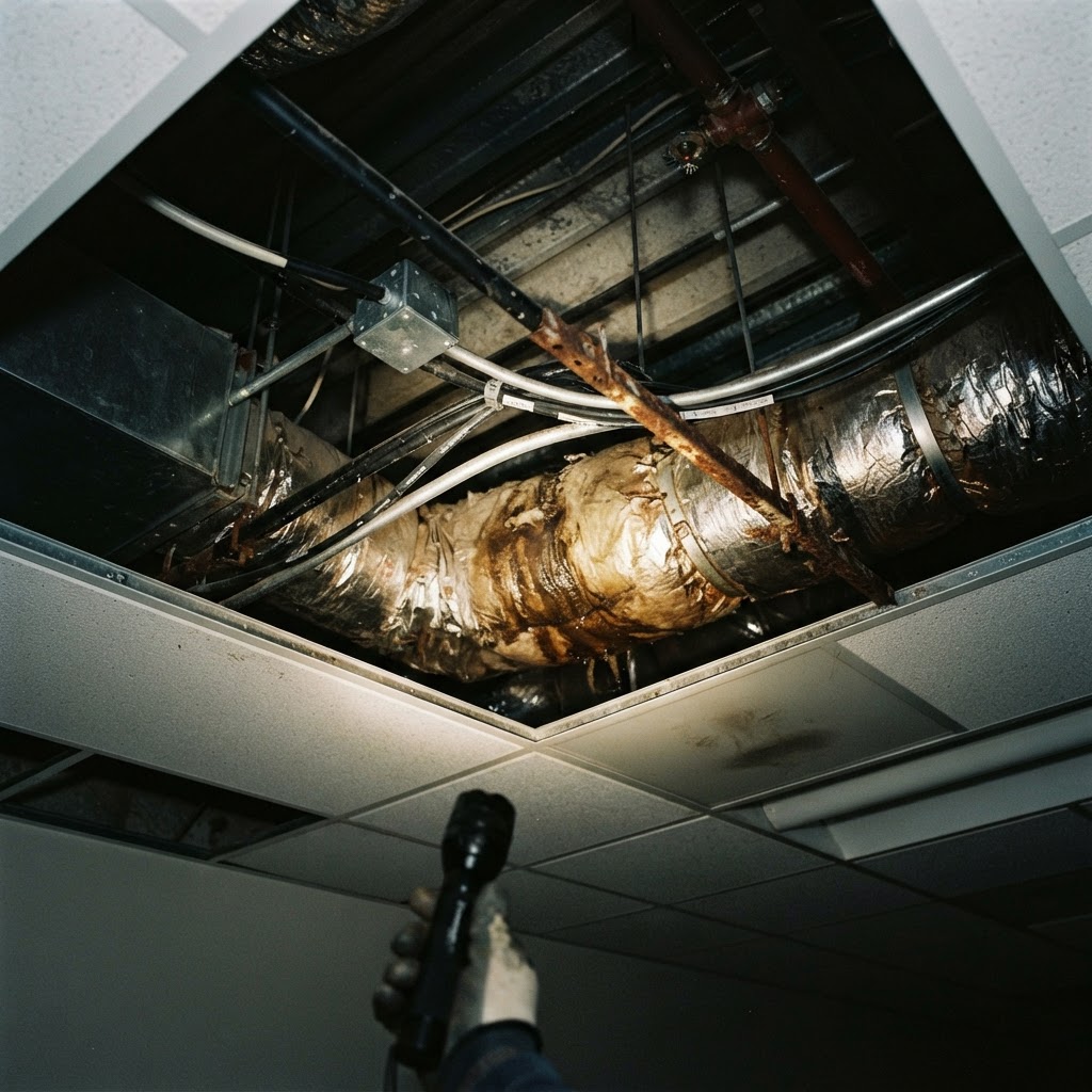Commercial Ceiling Plenum Survey