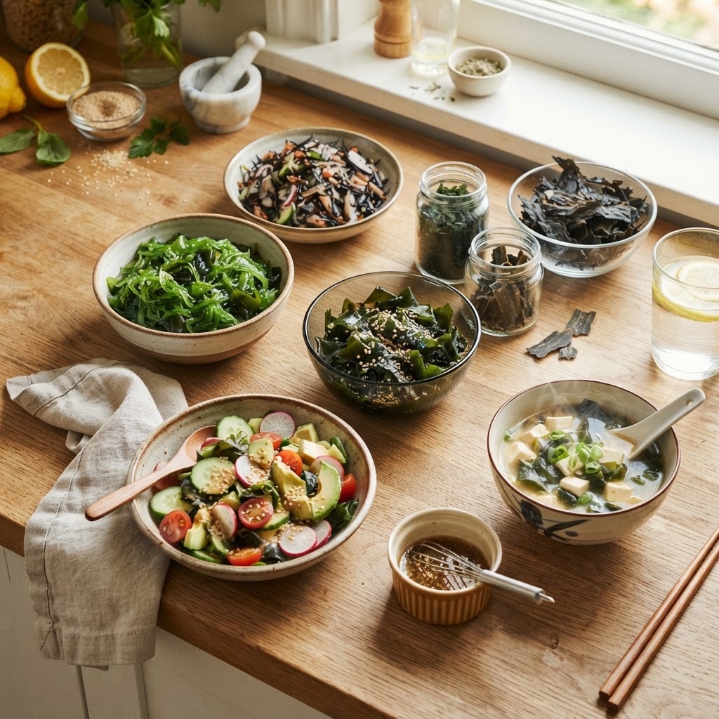 The Healthy Home Cook’s Guide to "Aquatic Greens": Mastering Seaweed Selection and Rehydration Techniques for Mineral-Rich Salads and Soups