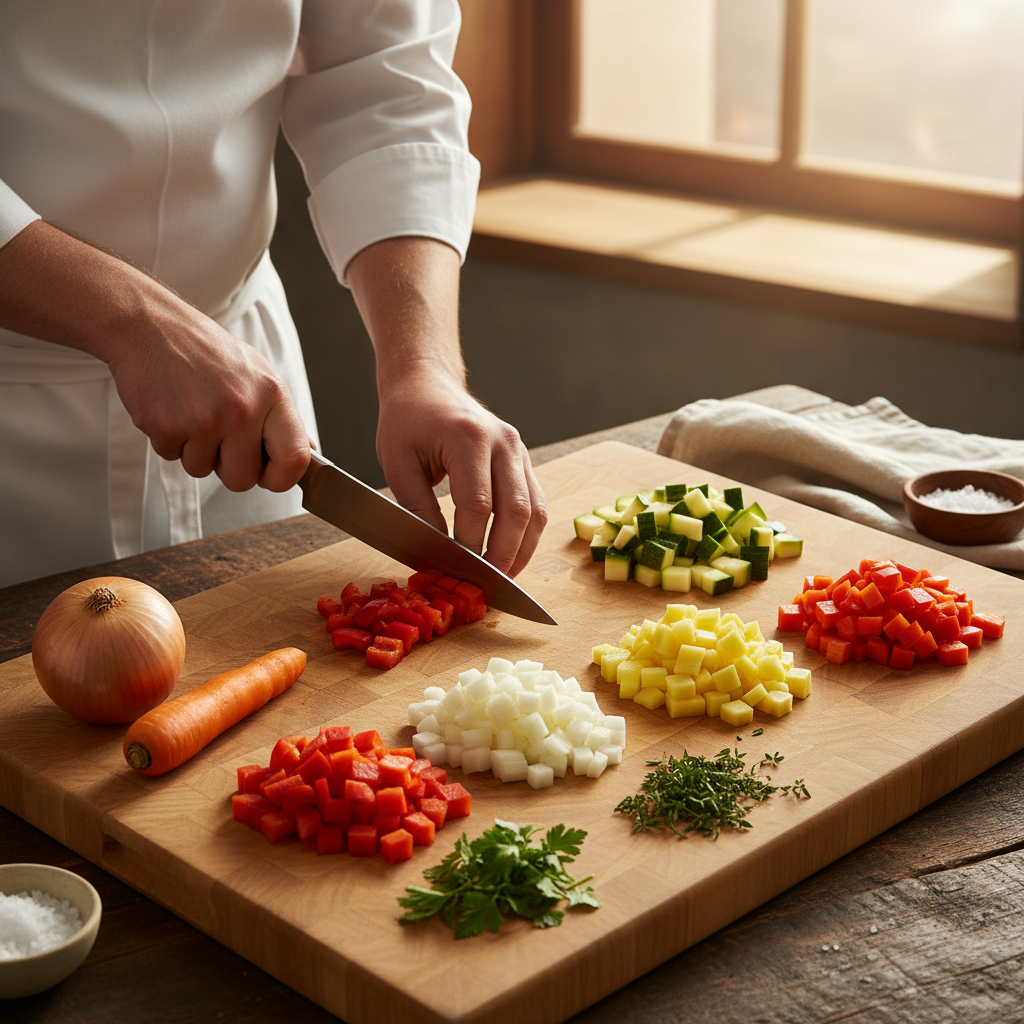 Demystifying Dicing: The Essential Techniques for Uniform Vegetable Cuts