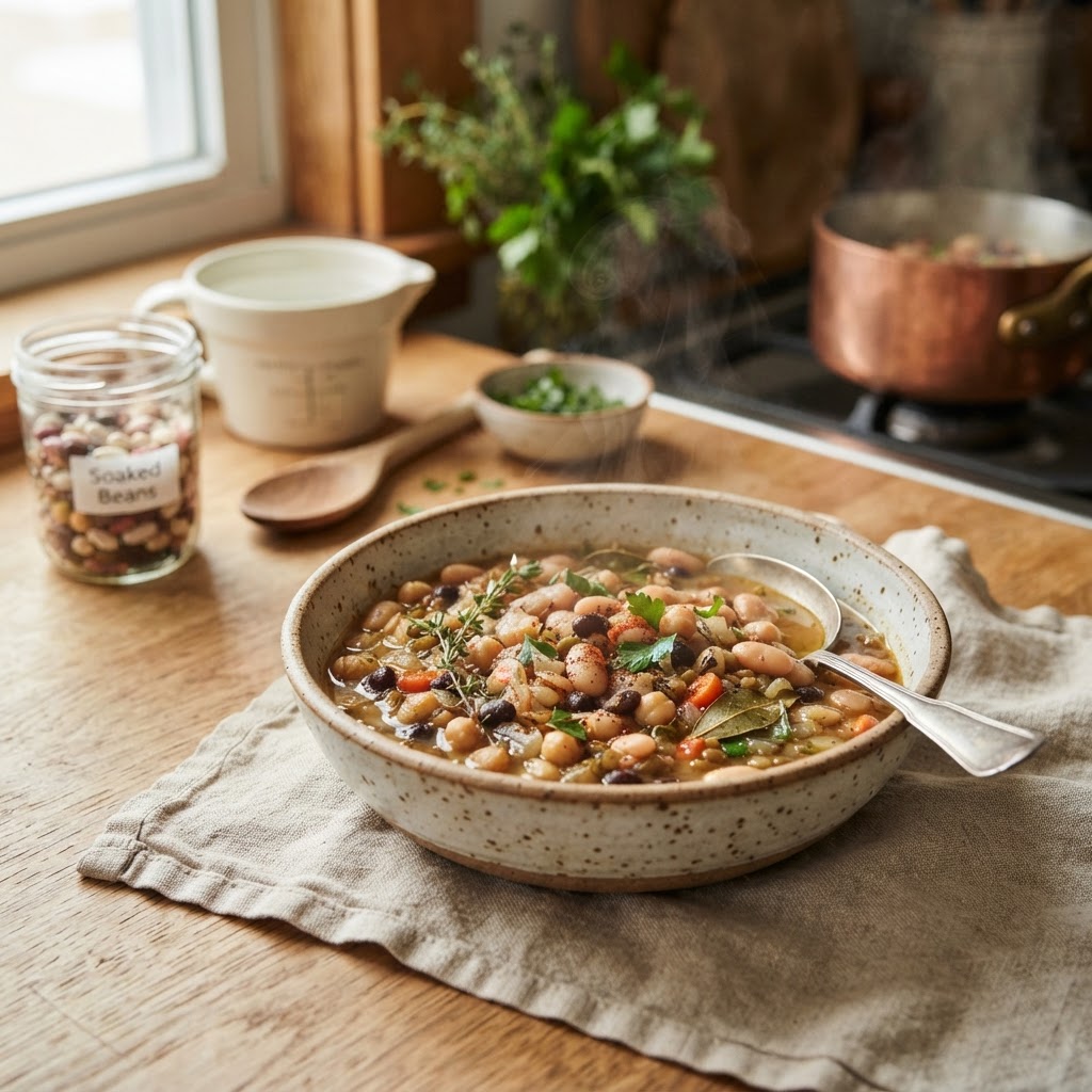The Healthy Home Cook’s Guide to "Hydrothermal Soaking": Mastering Bean-to-Water Ratios for Optimal Nutrient Bioavailability and Digestion