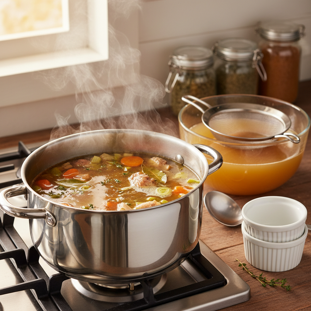 Mastering the Perfect Stock: The Backbone of Flavorful Cooking Techniques