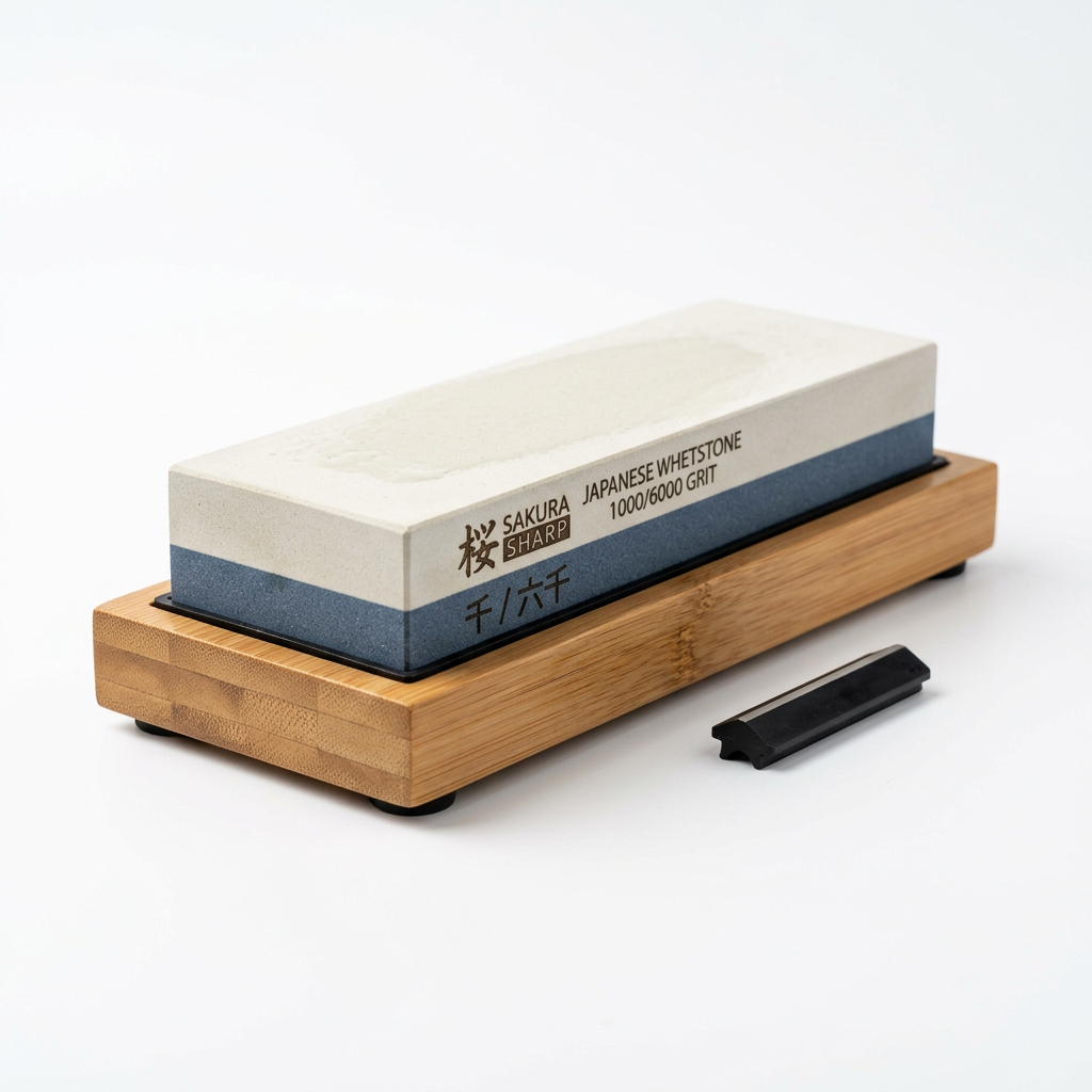 Dual Grit Japanese Whetstone 1000/6000