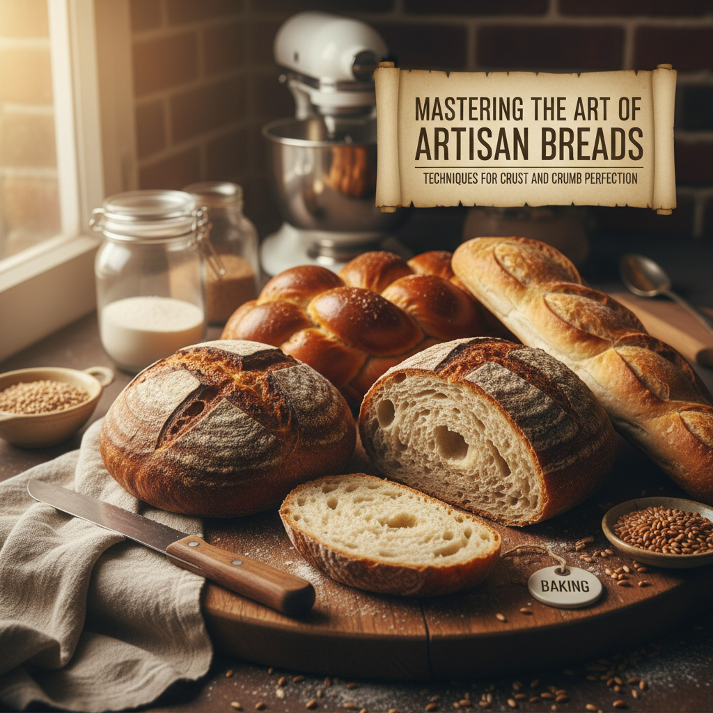 Mastering the Art of Artisan Breads: Techniques for Crust and Crumb Perfection