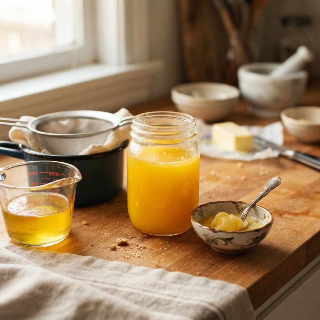 The Home Cook’s Guide to Clarified Butter: How to Make Ghee for Higher Smoke Points and Pure Flavor