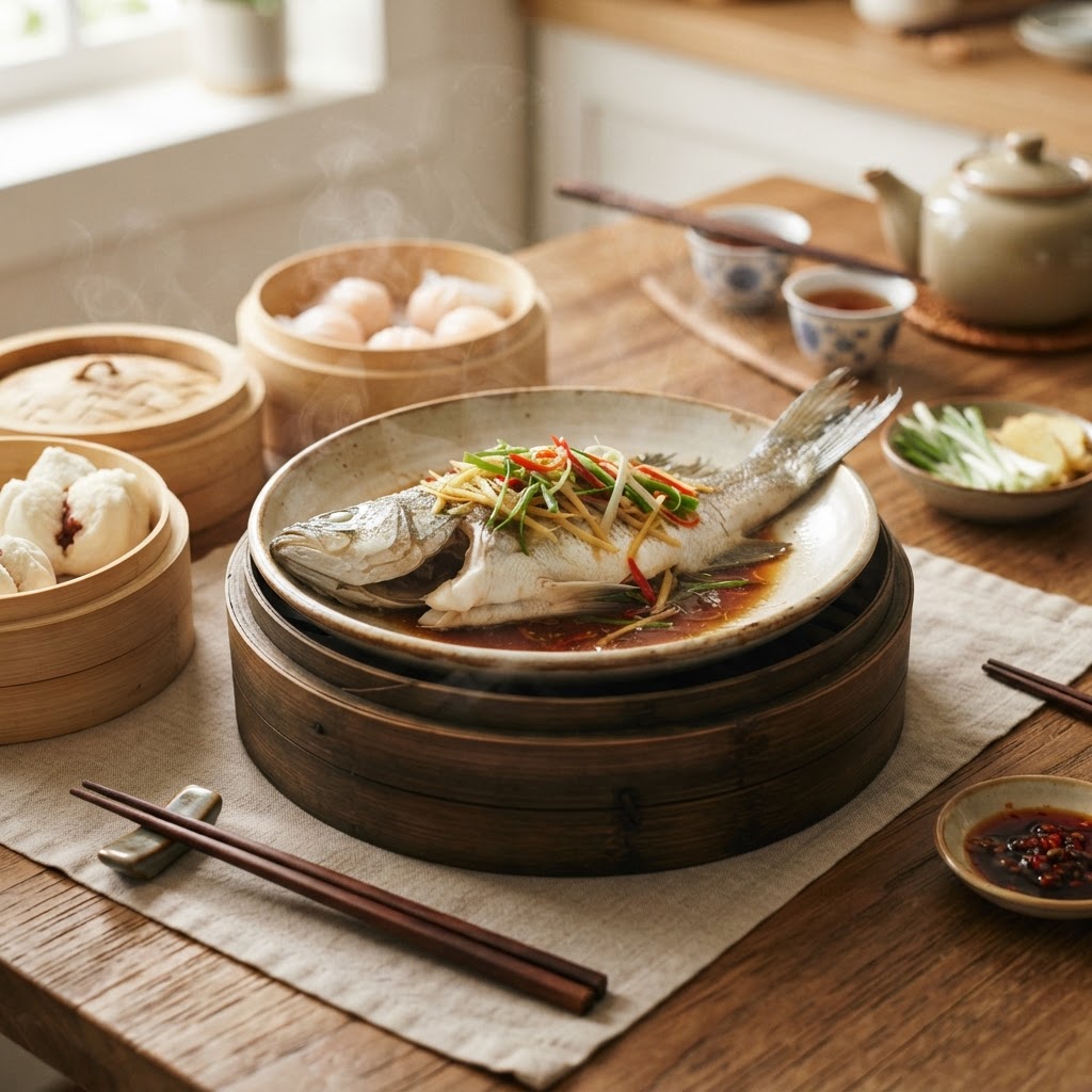 The Home Cook’s Guide to Cantonese Steaming: Mastering Aromatics and Heat Control for Perfectly Tender Fish and Dim Sum
