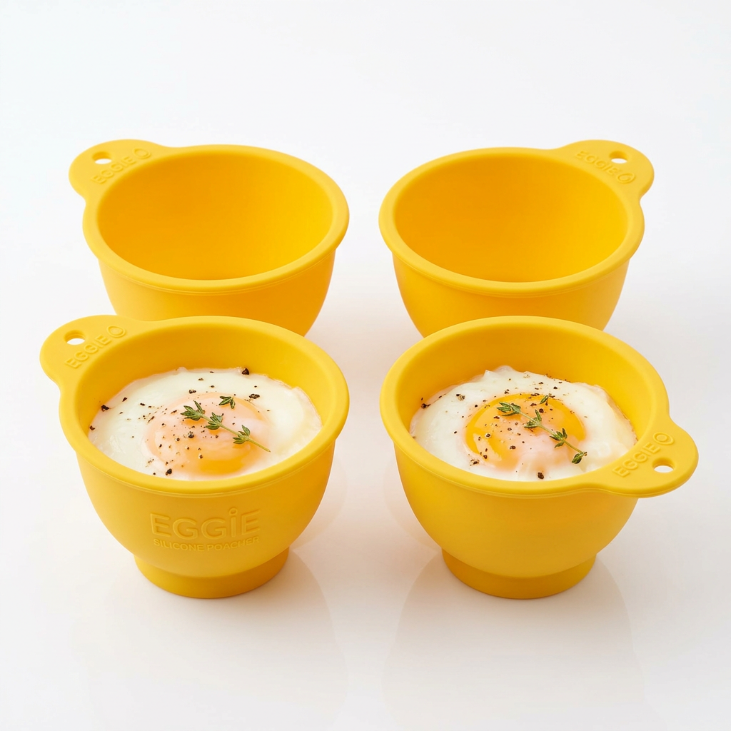 Silicone Egg Poaching Cups Set of 4