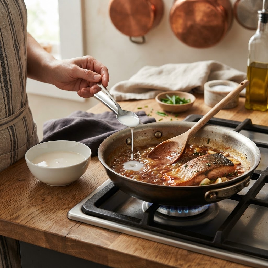 The Home Cook’s Guide to Slurry Ratios: Mastering Suspension and Stability for Perfect Pan Sauces and Glazes