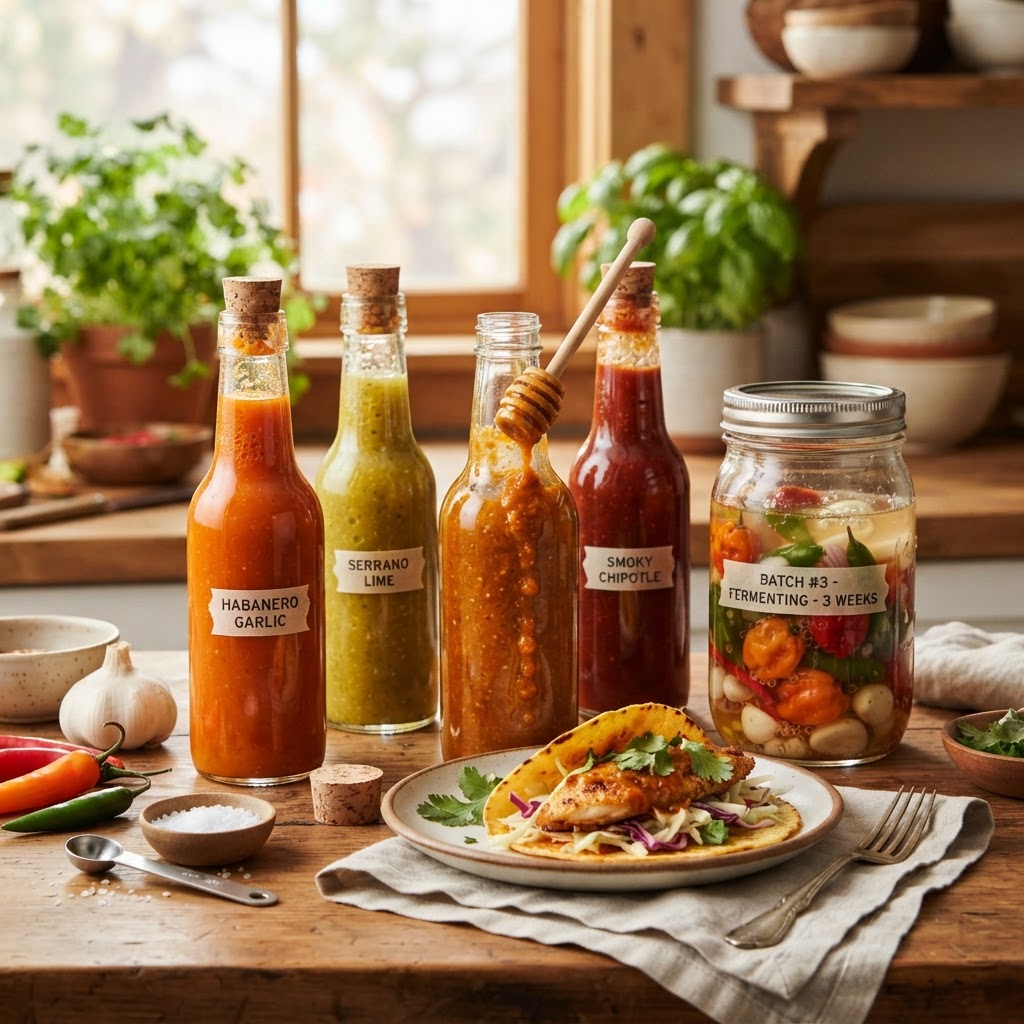 The Home Cook’s Guide to Fermented Hot Sauce: Mastering Lacto-Fermentation Ratios for Tangy, Probiotic Condiments