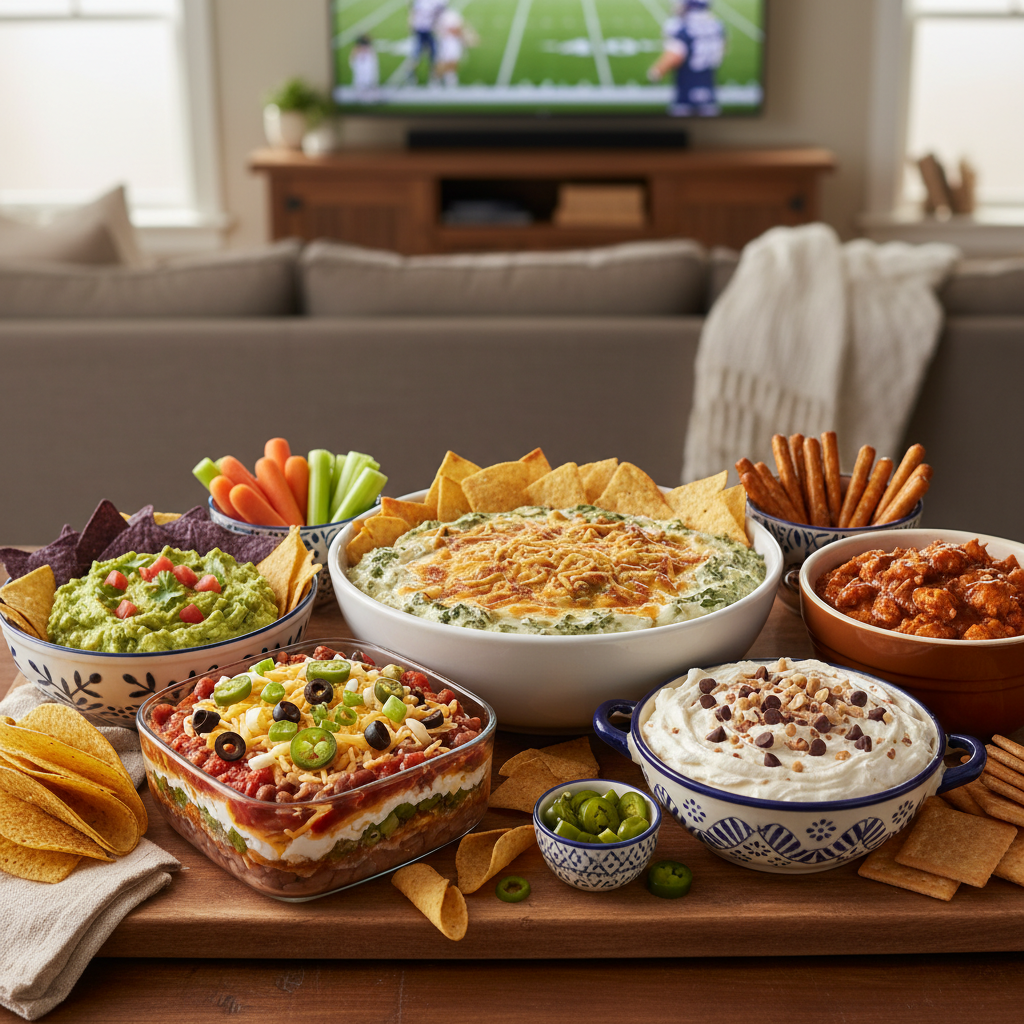 Game Day Gourmet: 5 Delectable Dips to Elevate Your Snack Spread