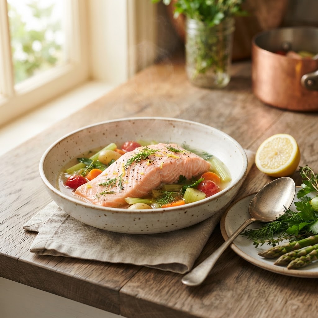The Healthy Home Cook’s Guide to Gentle Poaching: How to Retain Maximum Nutrients and Moisture in Lean Proteins