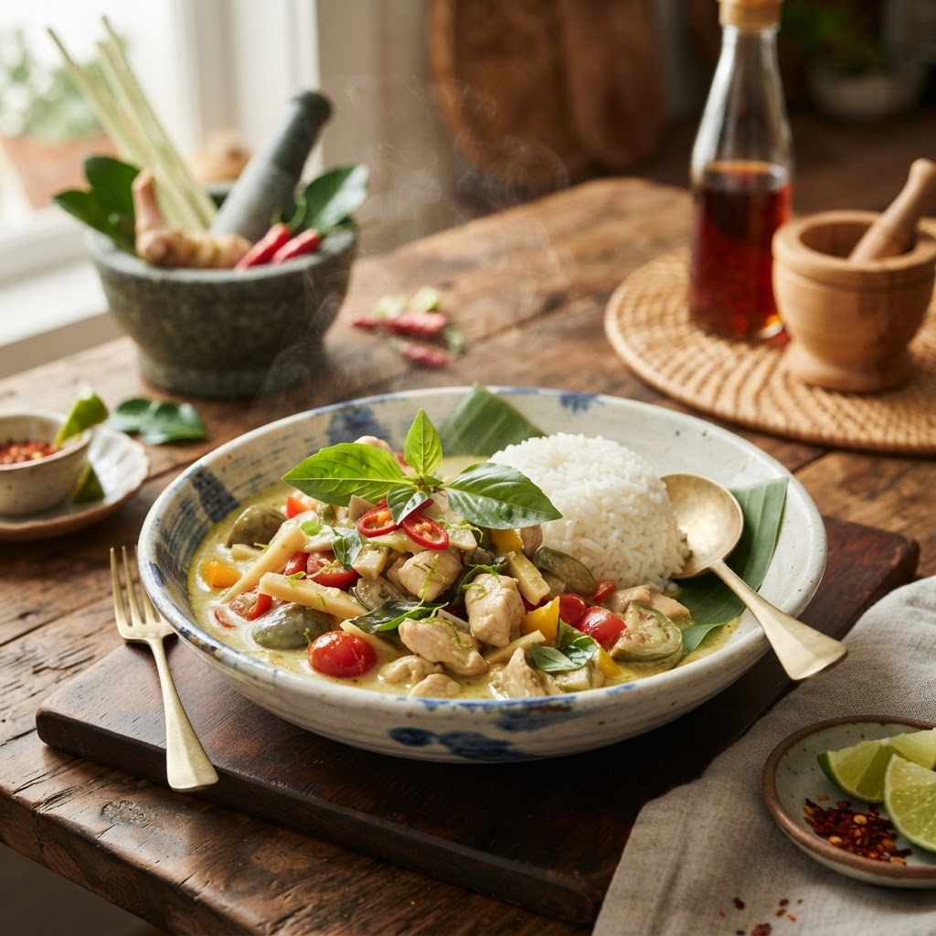 The Home Cook’s Guide to Thai Curries: Mastering the Balance of Aromatics, Heat, and Coconut Milk for Authentic Depth