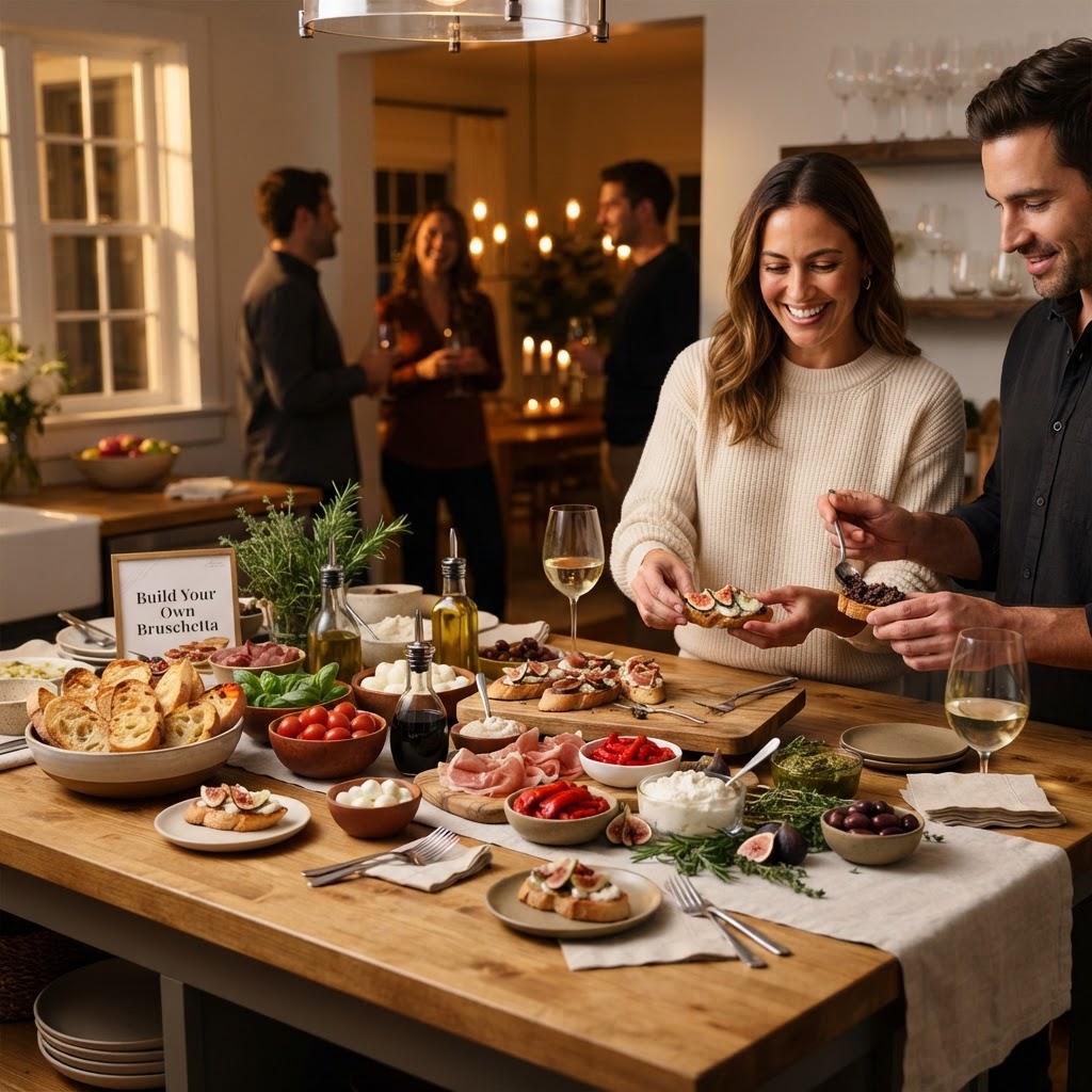 The Art of the "Interactive Appetizer" Station: Mastering Guest-Driven Small Bites for Seamless Hosting