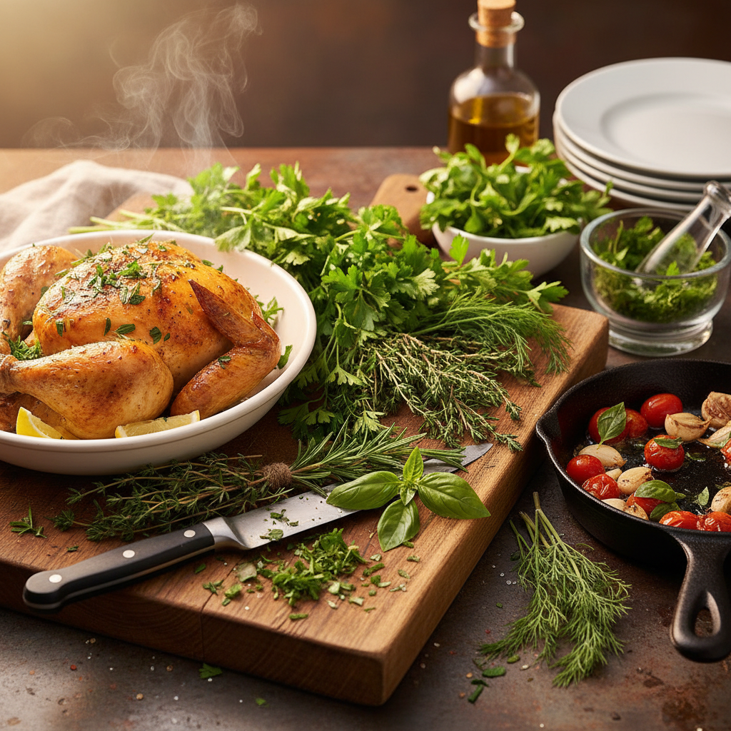 Essential Techniques for Cooking with Fresh Herbs: Enhancing Flavor and Aroma in Your Dishes