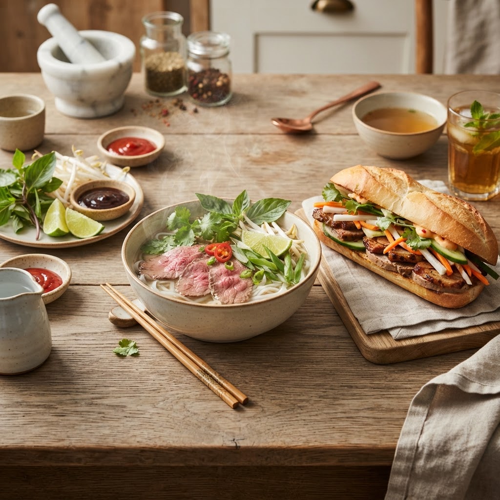 Demystifying Vietnamese Cuisine: The Ultimate Guide to Perfecting Pho and Banh Mi at Home