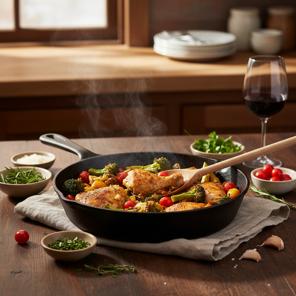 Savory Skillet Meals: 7 Quick and Delicious Recipes for Weeknight Dinners