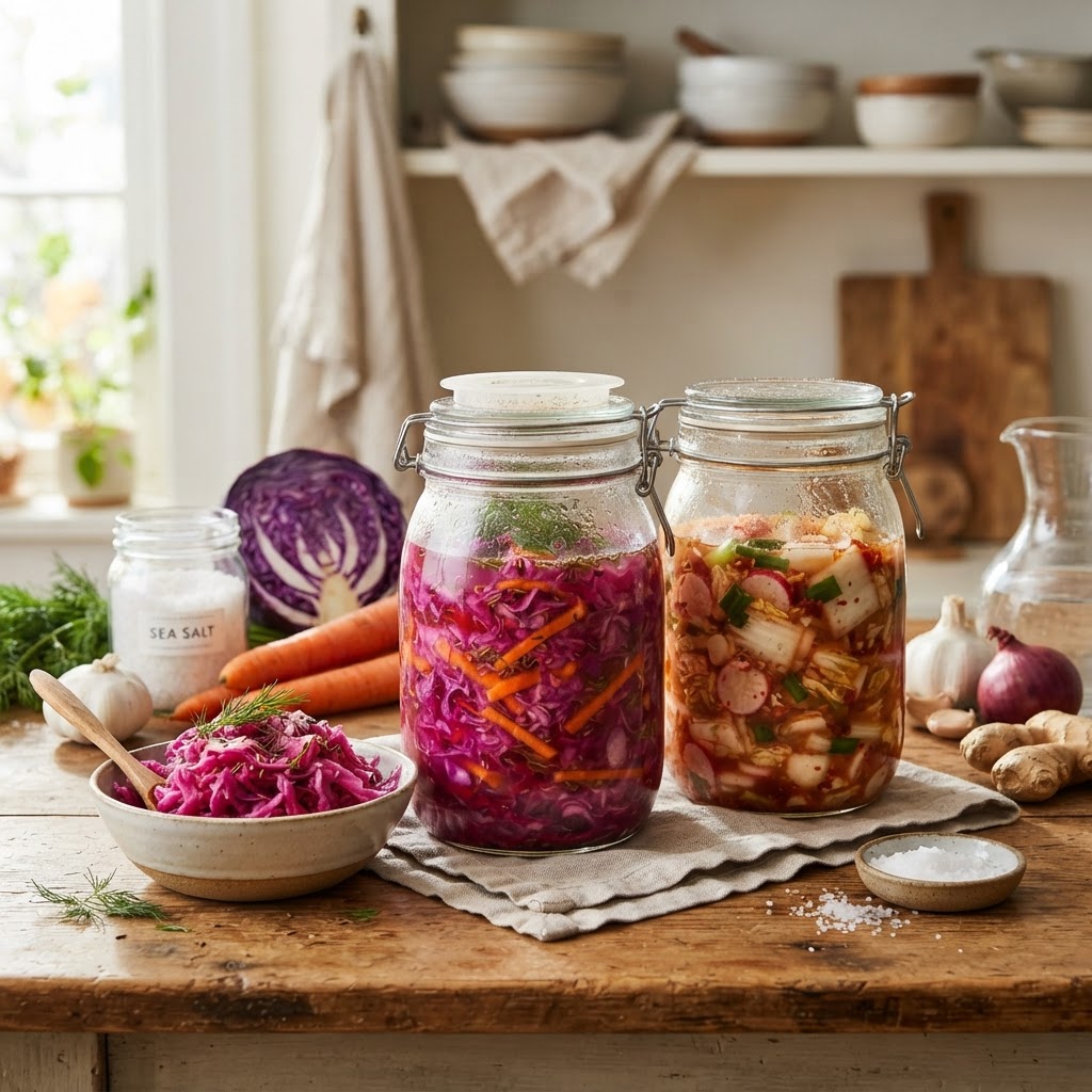 The Healthy Home Cook’s Guide to "Phytonutrient-Dense Ferments": Mastering Vegetable-to-Salt Ratios for Probiotic-Rich, Anti-Inflammatory Condiments