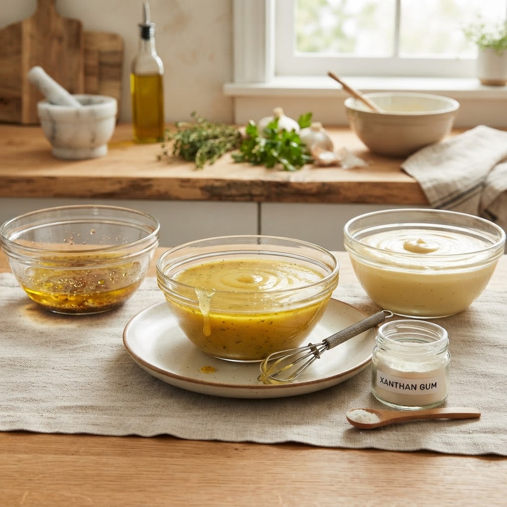 The Home Cook’s Guide to Xanthan Gum: Mastering Stabilizing and Thickening Ratios for Silky, Separation-Free Sauces and Dressings