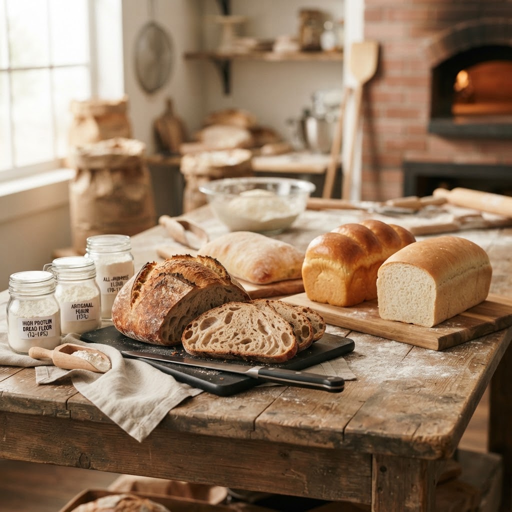 The Baker’s Guide to Protein Content: Mastering Flour Selection for Perfect Crumb and Crust Structure