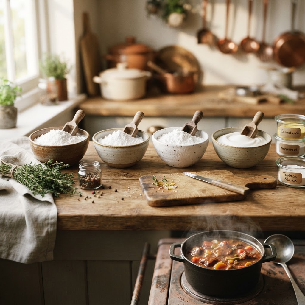 The Home Cook’s Guide to Starches: Choosing the Right Thickeners for Soups, Sauces, and Stews