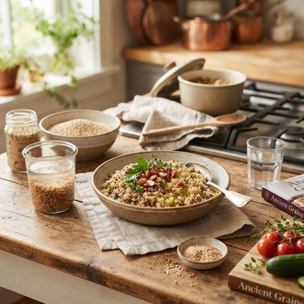 The Healthy Home Cook’s Guide to "Whole-Grain Hydration": Mastering Soaking and Cooking Times for Perfectly Tender, Nutritious Ancient Grains