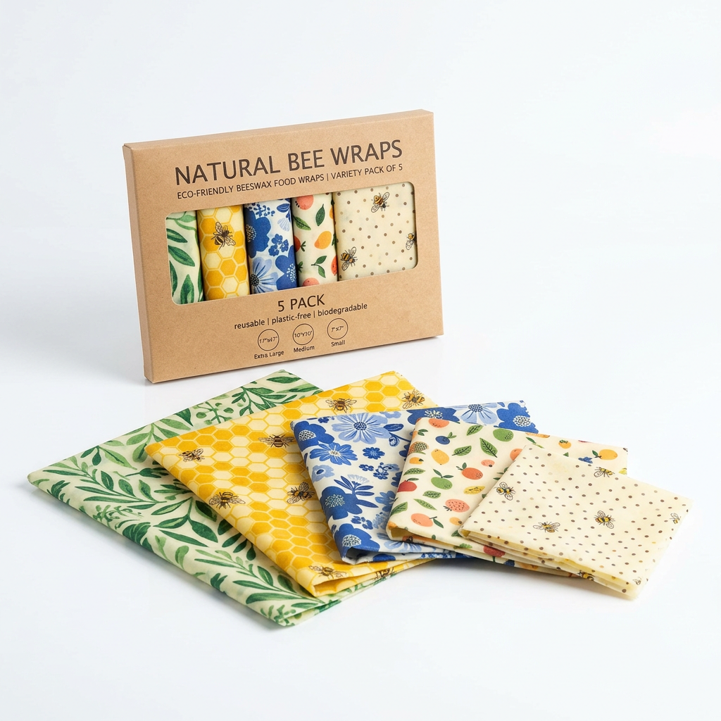 Beeswax Food Wraps Variety Pack